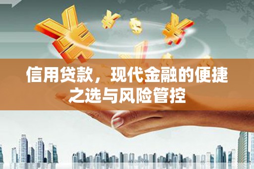士林信用贷款，现代金融的便捷之选与风险管控