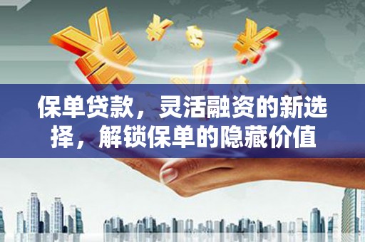 官田保单贷款，灵活融资的新选择，解锁保单的隐藏价值