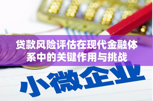 梁山贷款风险评估在现代金融体系中的关键作用与挑战