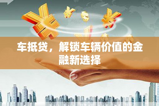 永寿车抵贷，解锁车辆价值的金融新选择