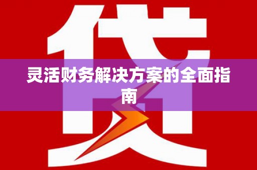 汝南灵活财务解决方案的全面指南