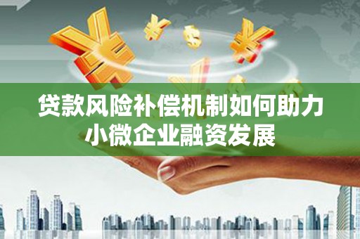安定贷款风险补偿机制如何助力小微企业融资发展