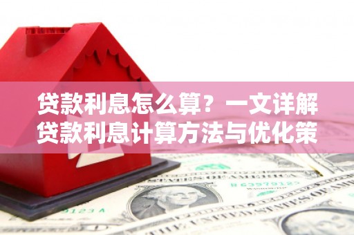 褒忠贷款利息怎么算？一文详解贷款利息计算方法与优化策略