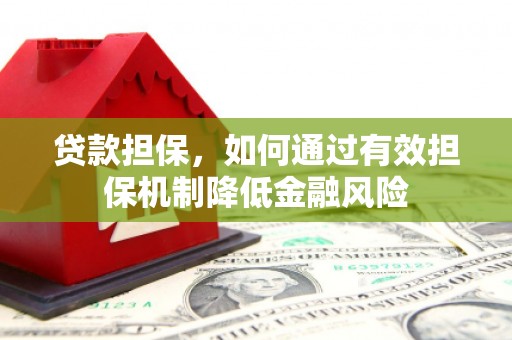 临西贷款担保，如何通过有效担保机制降低金融风险