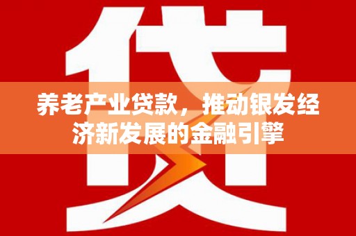 宁波养老产业贷款，推动银发经济新发展的金融引擎