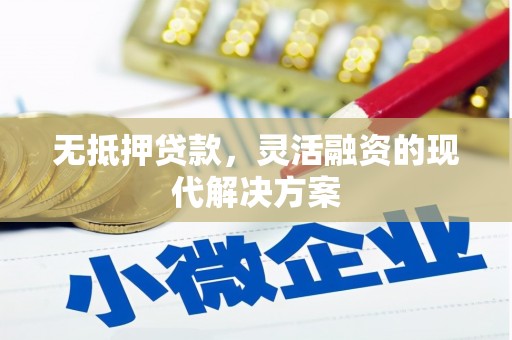 剑阁无抵押贷款，灵活融资的现代解决方案