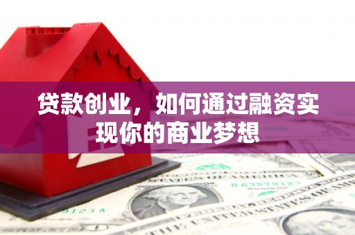 沙坡头贷款创业，如何通过融资实现你的商业梦想