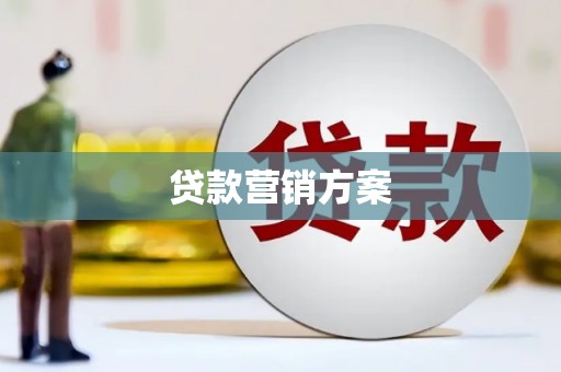南州贷款营销方案